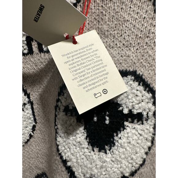 Target x Woolrich Adult Sheep Print Pullover Sweater Size L - Picture 7 of 9